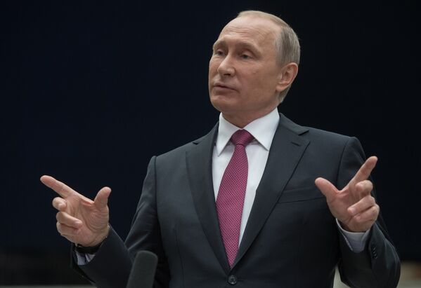 Президент РФ В. Путин ответил на вопросы журналистов - Sputnik Абхазия