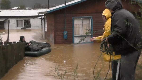 Наводнение в Чили - Sputnik Абхазия