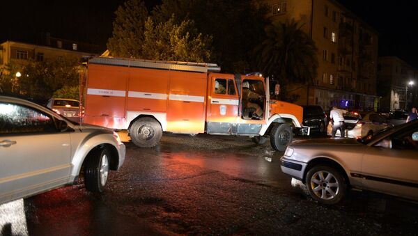 Взрыв произошел по улице Калмыкова в Сухуме - Sputnik Абхазия