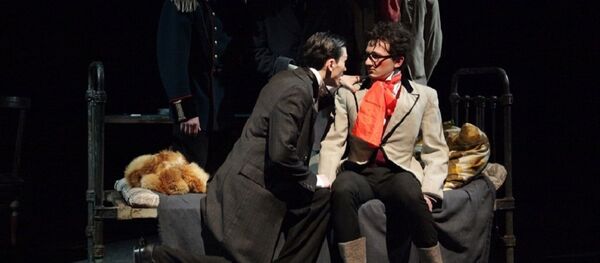 Спектакль Игроки в исполнении студентов Щуки в драмтеатре - Sputnik Абхазия