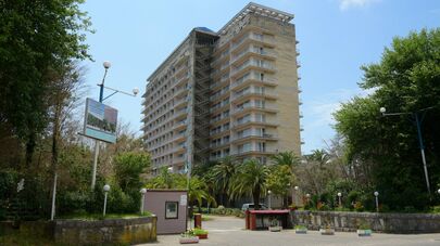 Отдых туристов в Абхазии