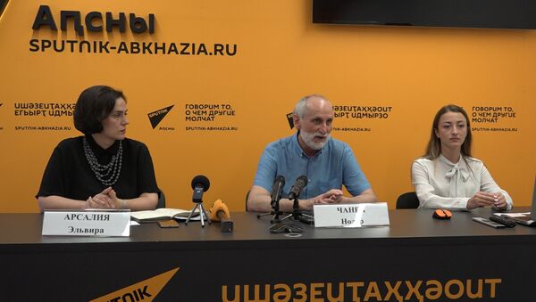 Чанба и Арсалия рассказали на пресс-конференции в Sputnik о планах капеллы - Sputnik Абхазия