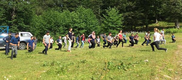 Лагерь СДЮ в Ауадхаре Лагерь СДЮ в Ауадхаре - Sputnik Аҧсны