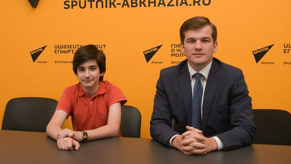 Эдгар Гвазава и Кан Тания - Sputnik Абхазия