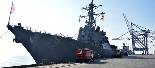 Военные корабли США прибыли в Украину для прохождения учений Sea Breeze. Военные корабли США прибыли в Украину для прохождения учений Sea Breeze. - Sputnik Абхазия