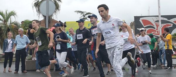 Аҟәа ихыркәшахеит акциа Бежим со смыслом Аҟәа ихыркәшахеит акциа Бежим со смыслом - Sputnik Аҧсны