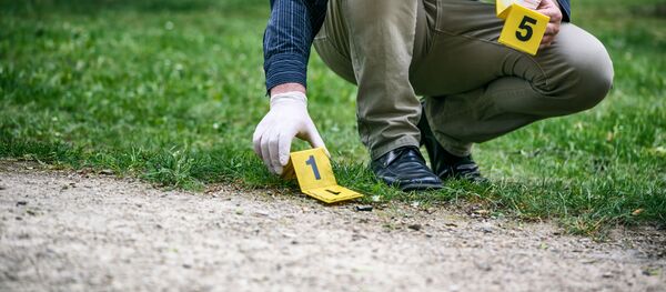 Сбор улик на месте преступления - Sputnik Абхазия