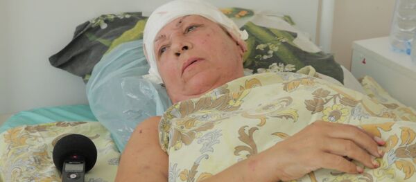 Пострадавшая при взрыве в Приморске - Sputnik Абхазия