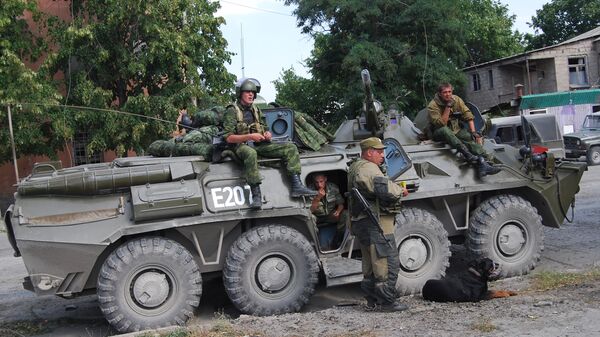 Российские войска пришли на помощь Южной Осетии - Sputnik Абхазия