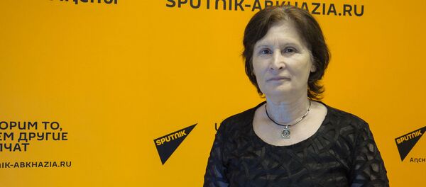 аҟәатәи ашкол алицеи-интернат адиректор Лариса Капԥҳа - Sputnik Аҧсны