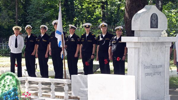 Памятные мероприятия, посвященные 17-й годовщине гибели атомной подводной лодки Курск - Sputnik Абхазия