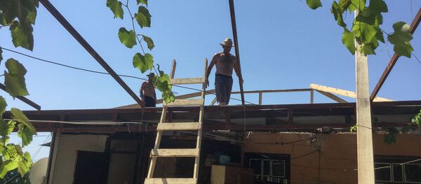 Ликвидация последствий взрыва в Приморском Ликвидация последствий взрыва в Приморском - Sputnik Абхазия