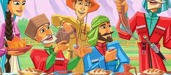 Анимация Апсуара Анимация Апсуара - Sputnik Абхазия