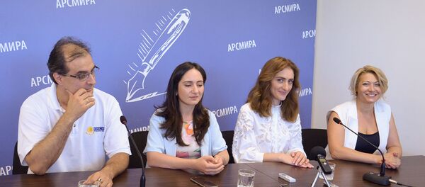 Пресс-конференция в АРСМИРА - Sputnik Абхазия