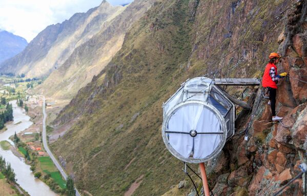 Прозрачные капсулы для туристов в Перу - Sputnik Абхазия