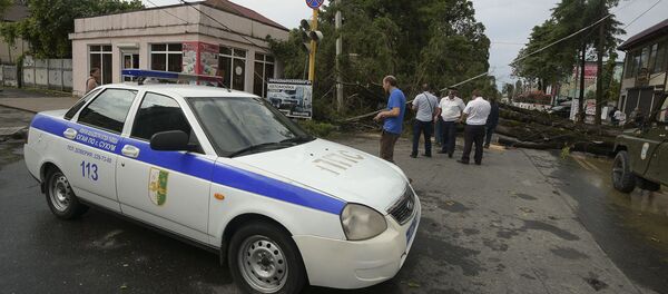 Наводнение в Сухуме Наводнение в Сухуме - Sputnik Абхазия