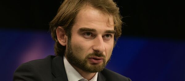 Пресс-конференция заместителя министра образования и науки РА, Дмитрия Гварамия на АГТРК - Sputnik Аҧсны