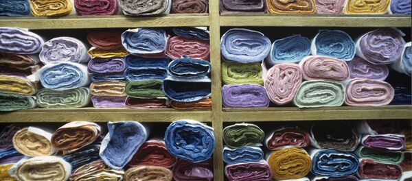 Производство тканей, архивное фото - Sputnik Абхазия