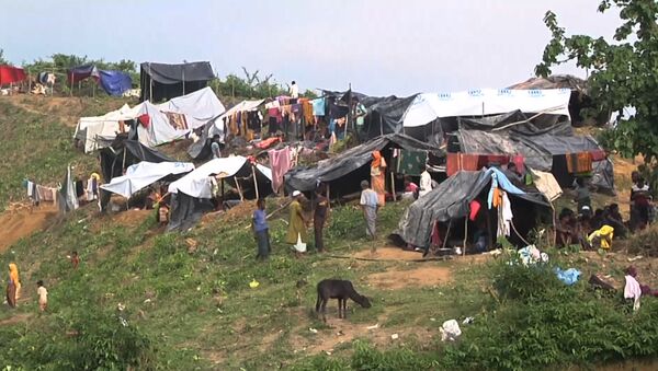 Беженцы рохинджа, бежавшие в Бангладеш из Мьянмы - Sputnik Абхазия