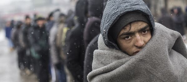Беженцы в Белграде. Работа фотографа Алехандро Мартинеса Велеса из Испании Беженцы в Белграде. Работа фотографа Алехандро Мартинеса Велеса из Испании - Sputnik Абхазия