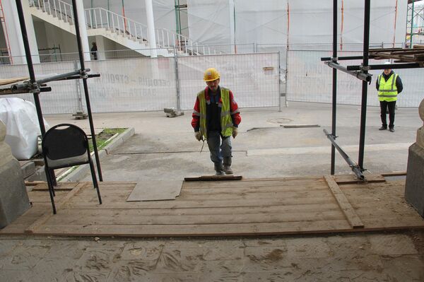 Реставрация павильона Республики Абхазия - Sputnik Абхазия