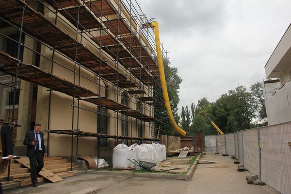 Реставрация павильона Республики Абхазия - Sputnik Абхазия