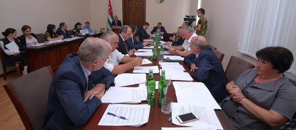 Заседание Кабмина Заседание Кабмина - Sputnik Абхазия