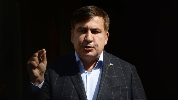 Бывший президент Грузии, экс-губернатор Одесской области Михаил Саакашвили - Sputnik Аҧсны
