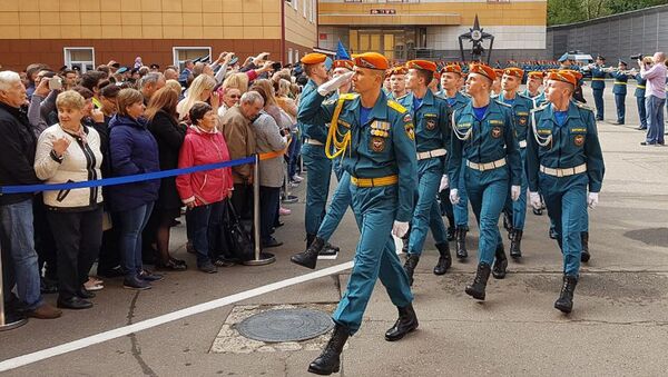 Абхазские курсанты Академии МЧС России приняли присягу на верность Абхазии - Sputnik Абхазия