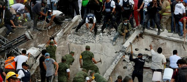 Землетрясение в Мексике Землетрясение в Мексике - Sputnik Аҧсны