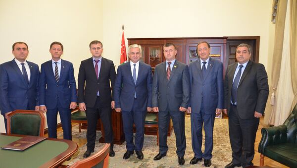Президент принял делегацию из Южной Осетии - Sputnik Абхазия