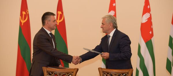 Подписание соглашения - Sputnik Абхазия