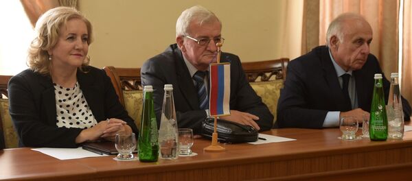 Путь к сотрудничеству: Абхазия и Республика Сербская заявили о партнерстве Путь к сотрудничеству: Абхазия и Республика Сербская заявили о партнерстве - Sputnik Абхазия