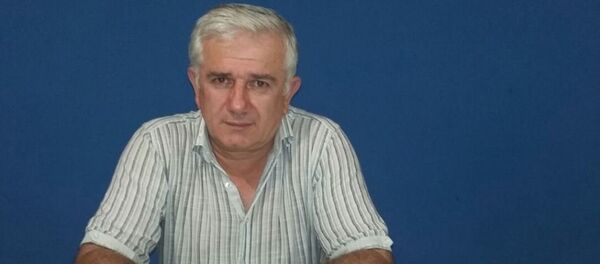 Ветеран ОВНА Беслан Дзкуя Ветеран ОВНА Беслан Дзкуя - Sputnik Аҧсны