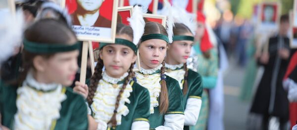 Бессмертный полк на улицах Гагры Бессмертный полк на улицах Гагры - Sputnik Абхазия