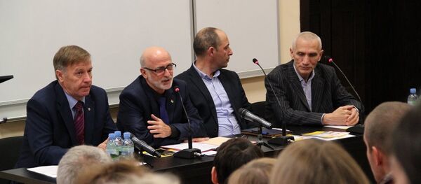 Осенний арт-пленэр открылся в Сухуме Осенний арт-пленэр открылся в Сухуме - Sputnik Аҧсны