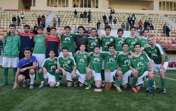 Финал чемпионата Абхазии по футболу между командами Нарт Сухум и Гагра Гагра - Sputnik Аҧсны