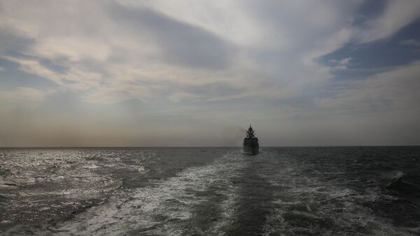 Итоговые учения корабельных группировок Каспийской флотилии - Sputnik Аҧсны