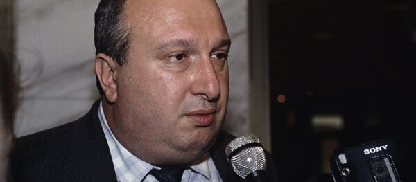 З. Ачба, депутат Верховного Совета Абхазии, в Президент-отеле - Sputnik Абхазия