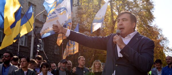 Выступление М. Саакашвили в Киеве - Sputnik Абхазия
