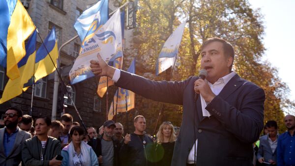 Выступление М. Саакашвили в Киеве - Sputnik Абхазия