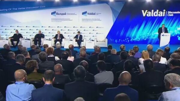 LIVE: Выступление Владимира Путина на итоговой сессии клуба Валдай - Sputnik Абхазия