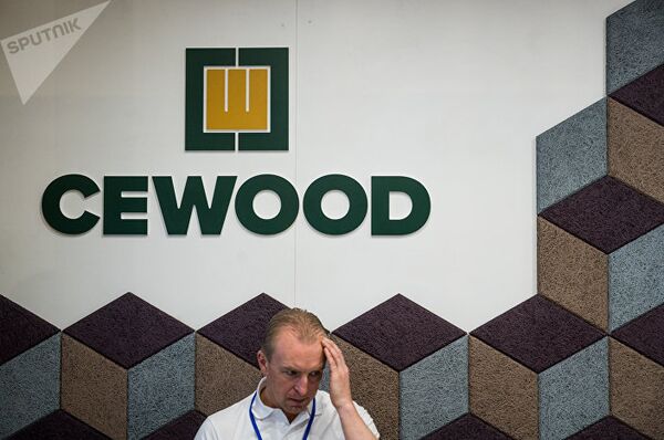 Акустическая плита на основе хвойных пород древесины и белого цемента от латвийской фирмы CEWOOD  - Sputnik Абхазия
