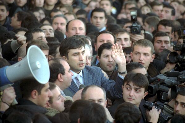 Михаил Саакашвили, архивное фото - Sputnik Абхазия