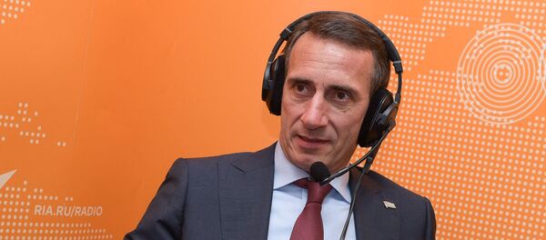 Восьмой Абхазо-российский деловой форум в Сухуме 27 октября 2017 года - Sputnik Абхазия