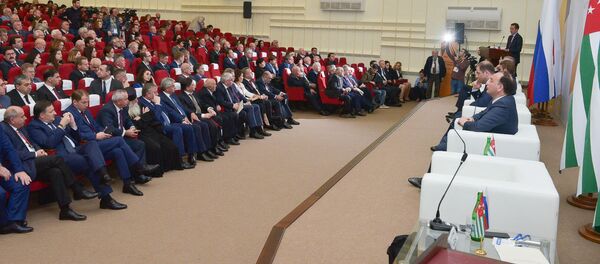 VIII Абхазо-российский деловой форум VIII Абхазо-российский деловой форум - Sputnik Абхазия