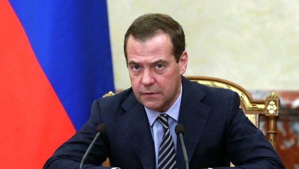 Премьер-министр РФ Д. Медведев - Sputnik Аҧсны