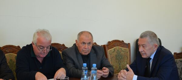 Заседание в Министерстве сельского хозяйства Абхазии Заседание в Министерстве сельского хозяйства Абхазии - Sputnik Абхазия