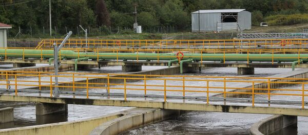 Очистные сооружения в селе Нижняя Эшера Очистные сооружения в селе Нижняя Эшера - Sputnik Абхазия