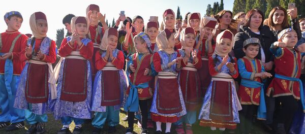 Фестиваль «Амшен» в селе Пшап Фестиваль «Амшен» в селе Пшап - Sputnik Абхазия